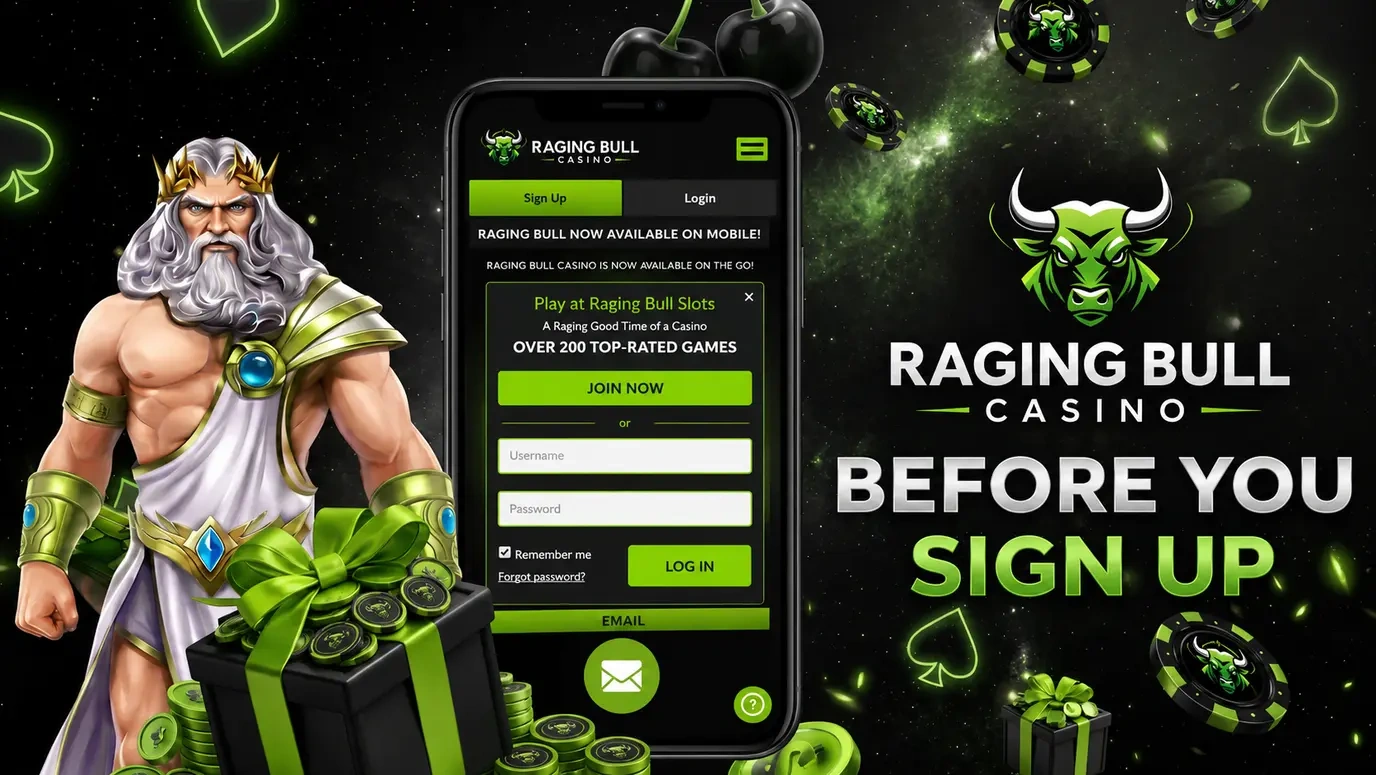 Raging Bull Casino before you sign up