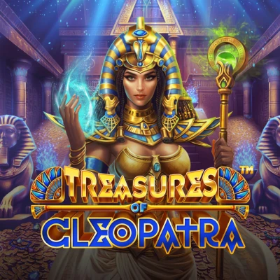Treasures of Cleopatra Egyptian slot tile at Raging Bull Casino